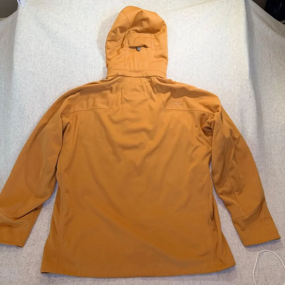 Sitka Jetstream Ochre Hunting Jacket XL Gortex Windstopper GORPcore Free Ship